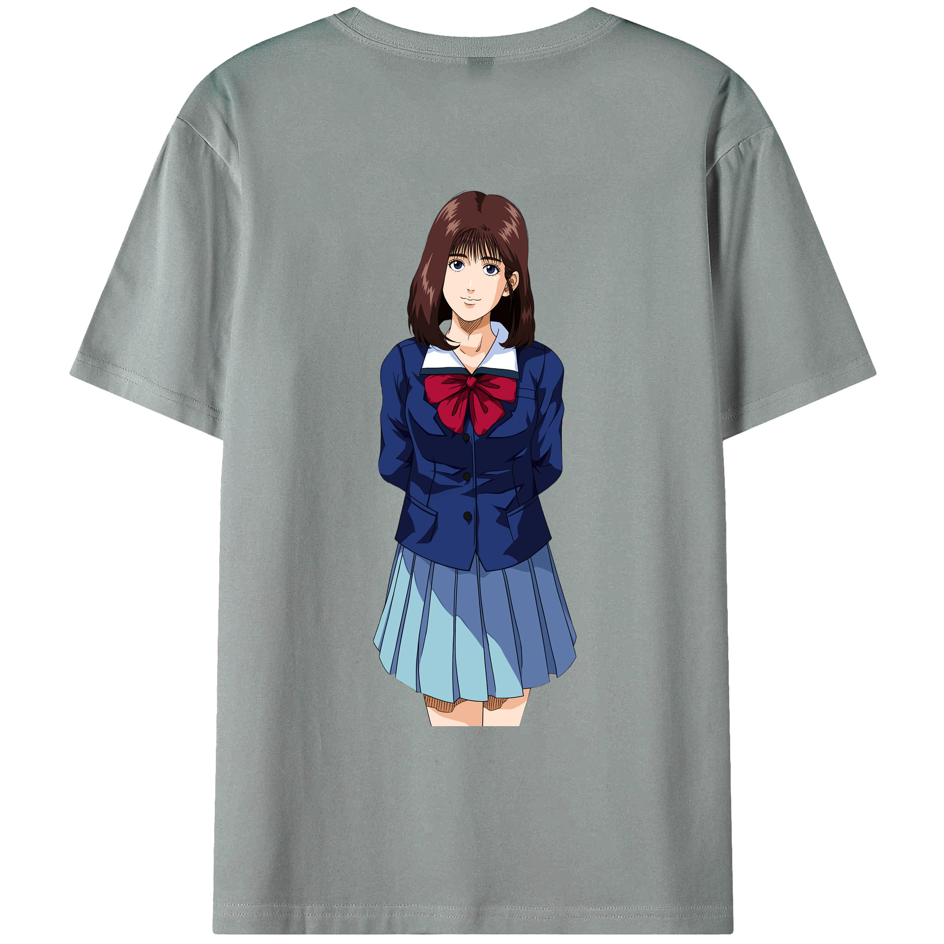 （画像用） SLAM DUNK／スラムダンク 綿100％ メンズ半袖Tシャツ（バックプリント） 通気性